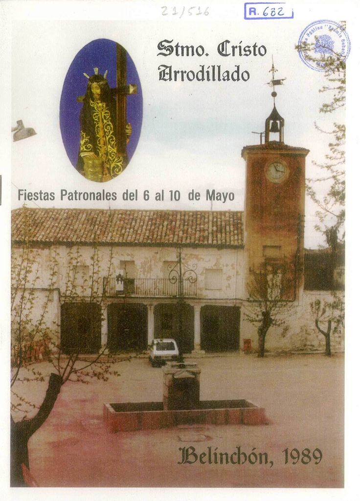 Fiestas en honor del Santísimo Cristo Arrodillado 1989 Belinchón